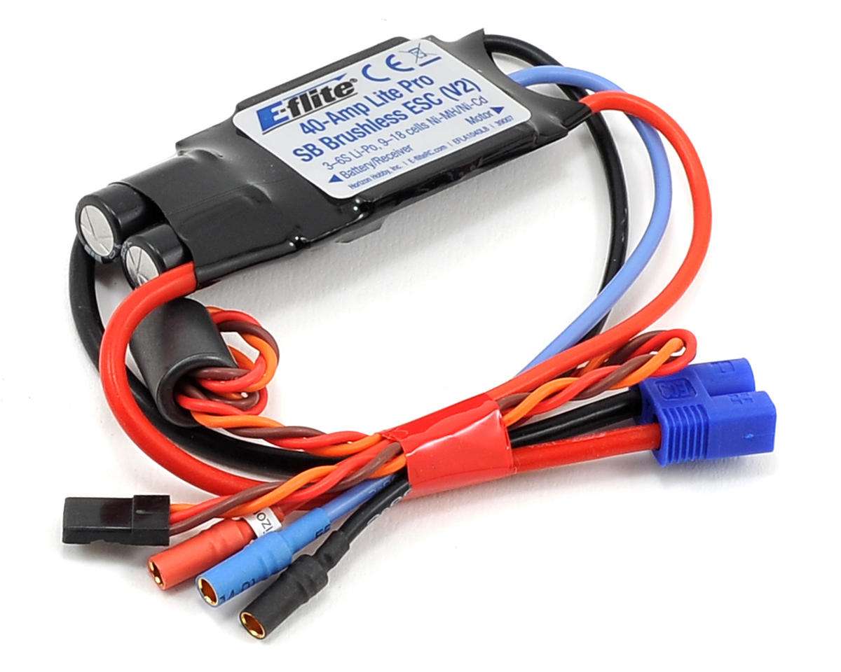 40-Amp Lite Pro Switch-Mode BEC (EFLA1040LB)