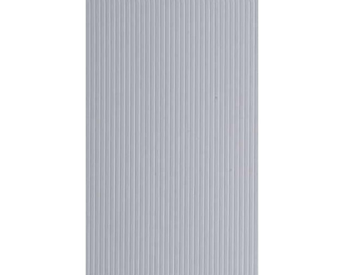 Opaque White Polystyrene V-Groove Siding 0.020"x6"x12", 0.050" Groove Spacing (1) (EVG2050)