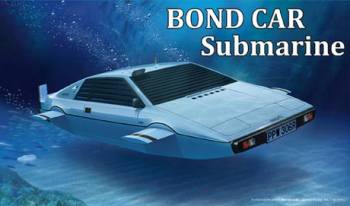 1/24 Lotus Esprit James Bond Car Submarine Plastic Model Kit (FJM091921)