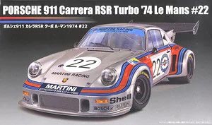 1/24 Porsche 911 Carrera RSR Turbo Le Mans 1974 #22 Plastic Model Kit (FJM126487)