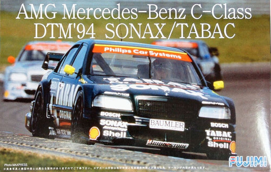 1/24 AMG Mercedes Benz C-Class DTM 1994 Sonax/Tabac Race Car Plastic Model Kit (FJM6273)