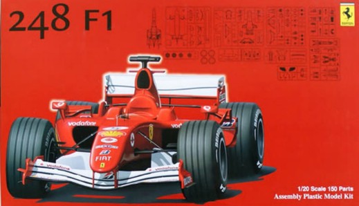 1/20 Ferrari 248 F1 2006 GP Race Car Plastic Model Kit (FJM9046)
