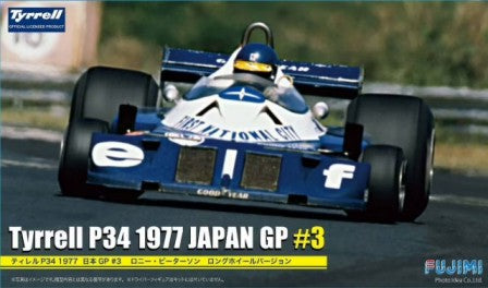 1/20 Tyrrell P34 1977 Japan GP Long Chassis Version Race Car Plastic Model Kit (FJM9090)