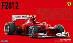 1/20 Ferrari F2012 Malaysia GP Race Car Plastic Model Kit (FJM9199)