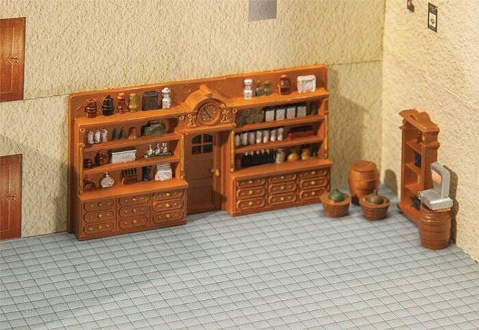 HO Vintage Store Interior (FLR180923)