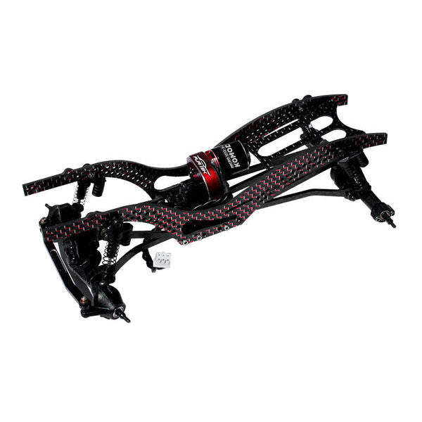Scythe Carbon Fiber Rail Frame, Red (FTK2084)