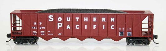 N RTR Ortner 5-Bay Rapid Discharge Hopper with Coal Load, Southern Pacific #481297 (FVM8360712)