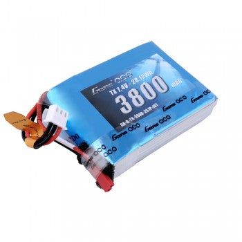 3800mAh 7.4V 2S LiPo Transmitter Battery Pack with JST-SYP Plug (QX7) (GEA2S3800TXJS)