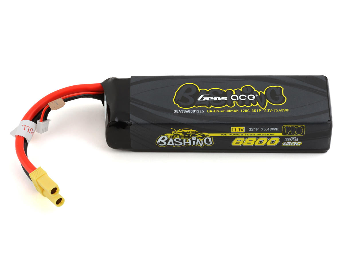 6800mAh 3S 11.1V 120C Softcase LiPo Battery, EC5 Connector (GEA3S680012E5)