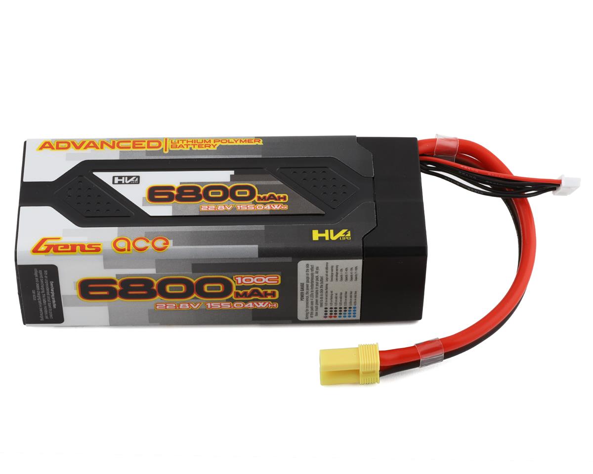 6800mAh 6S 22.8V High Voltage (HV) 100C Hardcase LiPo Battery, EC5 Connector (GEA68006S10E5)