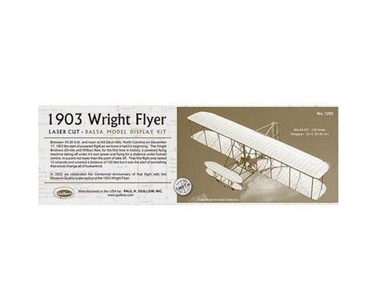 1903 Wright Flyer 24" Laser Cut Display Wood Model Kit (GUI1202)