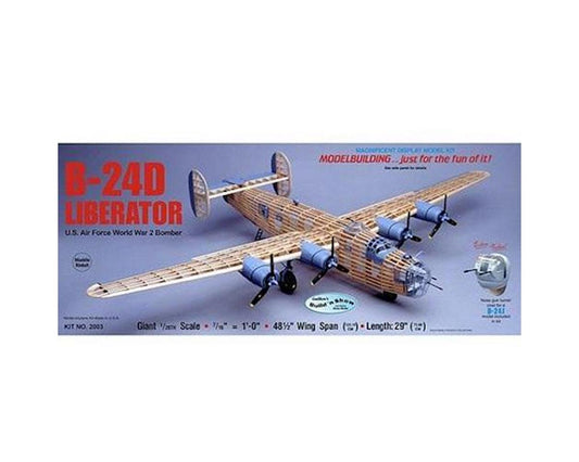 B-24D Liberator Wood Model Kit (GUI2003)