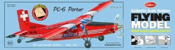 PC-6 Porter Laser Cut Wood Model Kit (GUI304LC)
