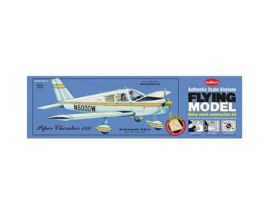 Piper Cherokee 140 Laser Cut Wood Model Kit (GUI307LC)