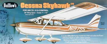 Cessna Skyhawk 36" Wood Model Kit (GUI802)