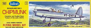 DeHavilland Chipmunk 17" Wood Model Kit (GUI903)