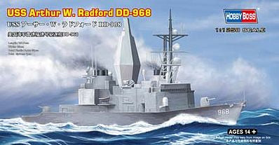 1/1250 USS A.W.Radford DD-968 Plastic Model Kit (HBO82505)