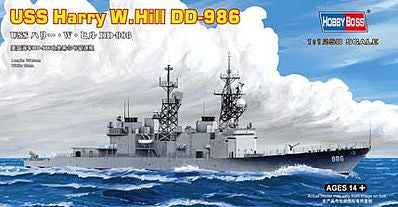 1/1250 USS Harry H Hill DD-986 Plastic Model Kit (HBO82506)
