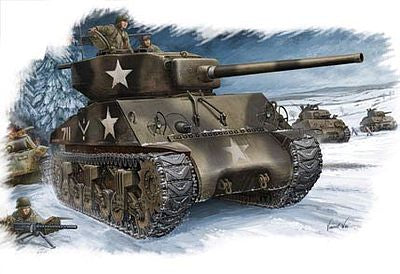 1/48 M4A3 76(W) US Tank Plastic Model Kit (HBO84805)