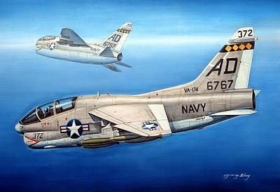 1/72 TA-7C Corsair II Plastic Model Kit (HBO87209)
