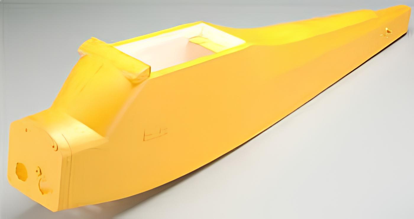 Fuselage with Pushrods: FlyZone Piper J-3 Cub (HCAA3958)