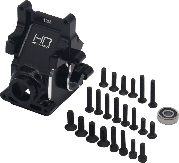 Aluminum Heavy Duty Gearbox Case Bulkhead: All Arrma 6s (HRAAON12M01)