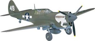 1/72 P-40N Warhawk Plastic Model Kit (HSG00139)