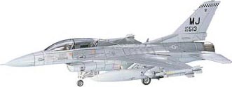 1/72 F-16D Fighting Falcon Plastic Model Kit (HSG00445)