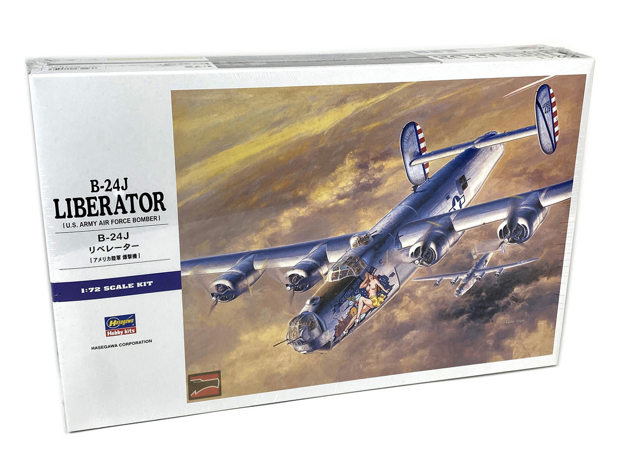 1/72 B-24J Liberator Bomber Plastic Model Kit (HSG1559)