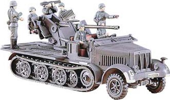 1/72 8 Ton Half Track 37mm AA Plastic Model Kit (HSG31118)