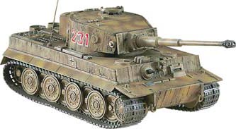 1/72 Pz.Kpfw VI Tiger I Ausf.E Late Model Plastic Model Kit (HSG31136)