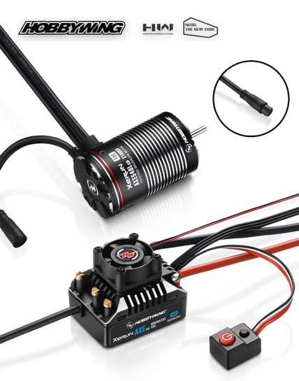 XERUN AXE 540L R2 Brushless System for Rock Crawler with AXE 540L-2100kV-R2 Motor, Combo (HWI38020312)