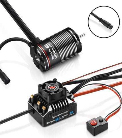 XERUN AXE 540L R2 System for Rock Crawler (Combo) - AXE 540L-2800kV-R2 FOC System (HWI38020313)