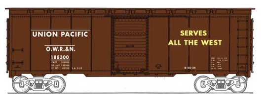 HO 40' AAR Box Car, Union Pacific (UP) (IMR45760)