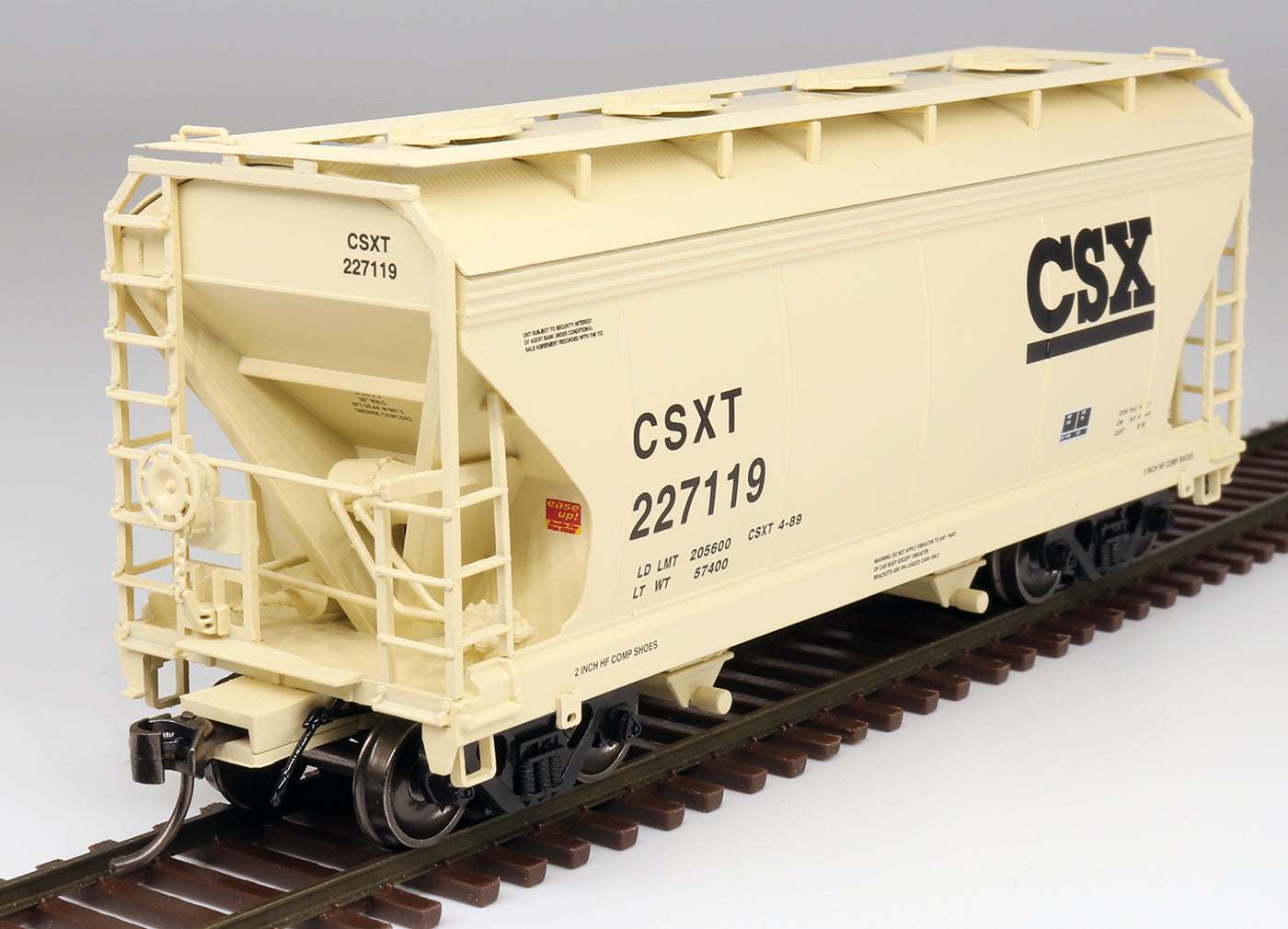 HO ACF Center Flow 2-Bay Hopper, CSX #227682 (IMR4653030)