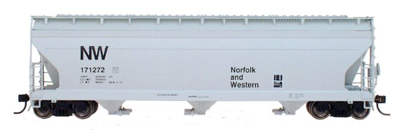 HO ACF 4650 3-Bay Hopper, Norfolk & Western (N&W) (IMR47030)