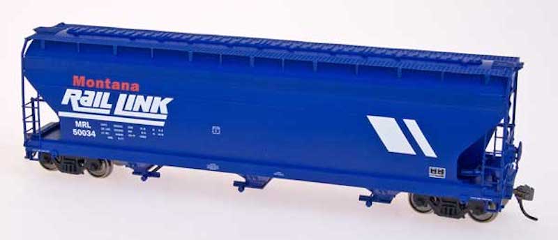 HO ACF 4650 3-Bay Hopper, Montana Rail Link (MRL) (IMR47036)