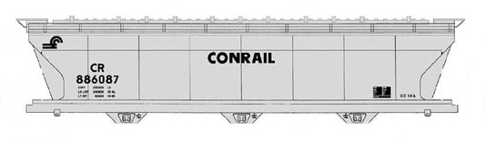 HO ACF 4650 3-Bay Hopper, Conrail (CR) (IMR47076)