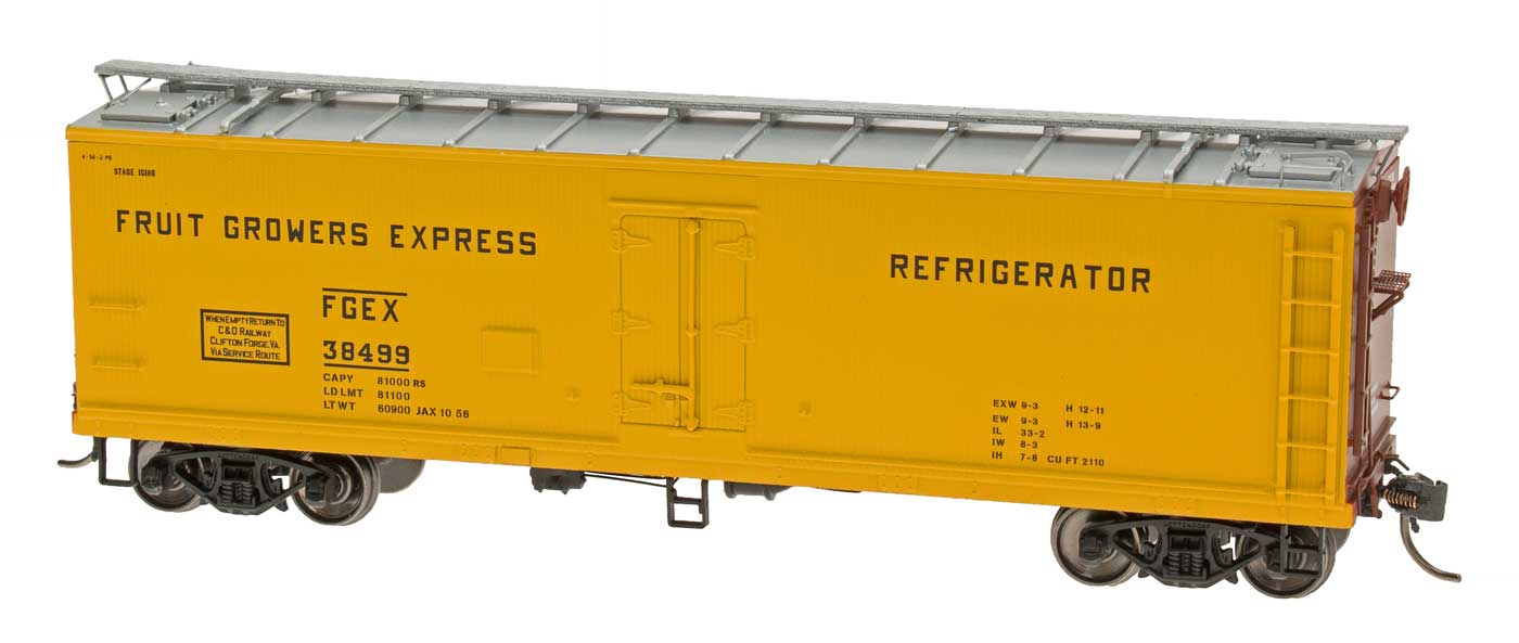HO FGE Wood Refrigerator Cars, Fruit Growers Express - C&O (FGEX) #38265 (IMR4773702)