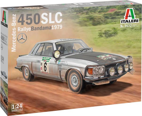 1/24 Mercedes 450 SLC Rally 1979 Plastic Model Kit (ITA3632)