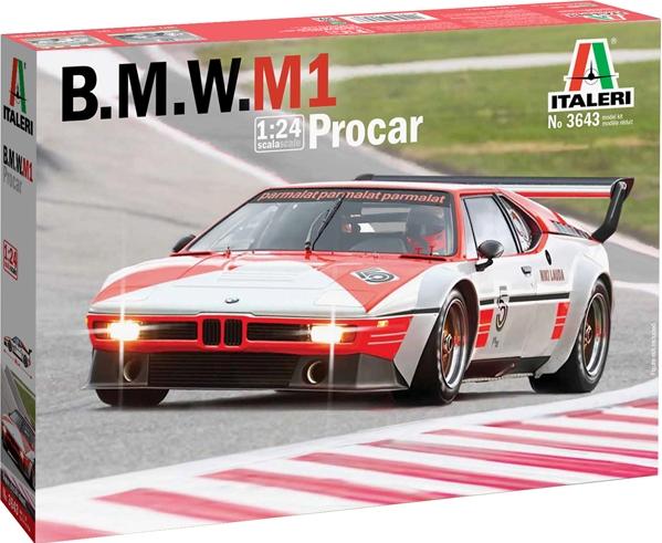 1/24 BMW M1 Procar Plastic Model Kit (ITA3643) – Nankin Hobby