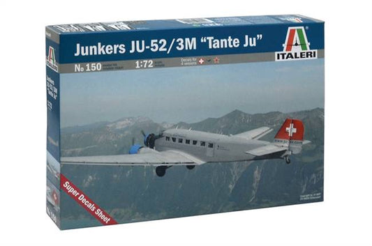 1/72 Ju-52 Civilian Plastic Model Kit (ITA0150)