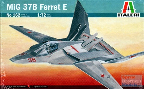 1/72 MiG-37 Soviet Fighter Plastic Model Kit (ITA0162)