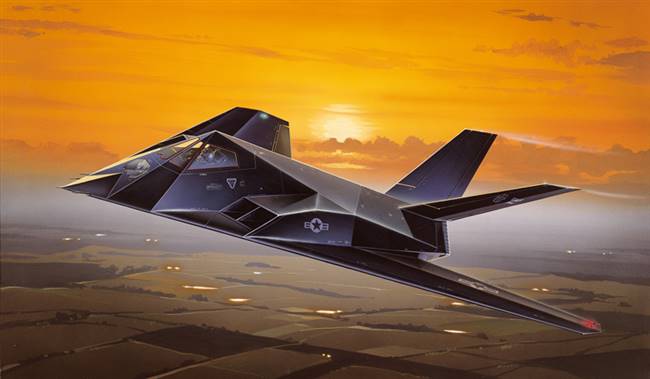 1/72 F-117 Nighthawk Plastic Model Kit (ITA0189)