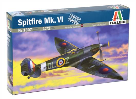 1/72 Spitfire Mk.VI Plastic Model Kit (ITA1307)