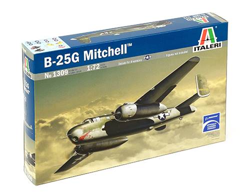 1/72 B-25G Mitchell Plastic Model Kit (ITA1309)