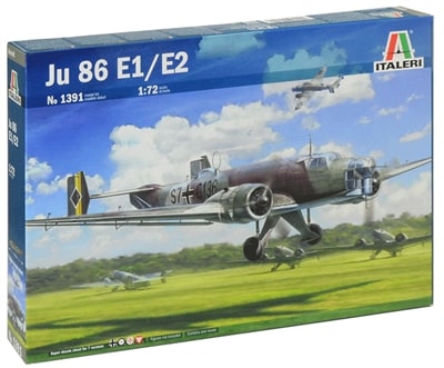 1/72 Ju-86 E-1/E-2 Plastic Model Kit (ITA1391)