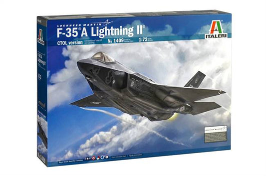 1/72 F-35A Lightning II Plastic Model Kit (ITA1409)