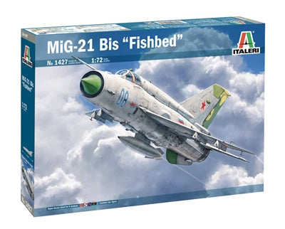 1/72 MiG-21 BIS "Fishbed" Plastic Model Kit (ITA1427)