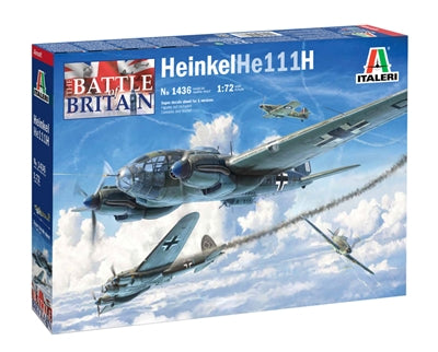 1/72 Heinkel HE-111H Plastic Model Kit (ITA1436)